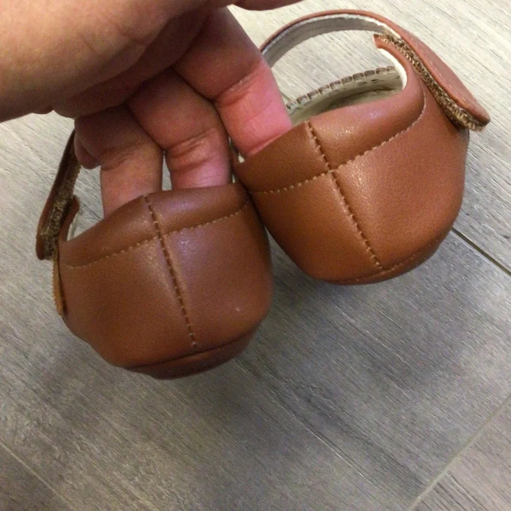 Felix & Flora Tan Mary Jane Shoes